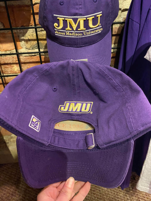 JMU "JMU" Bar Baseball Cap