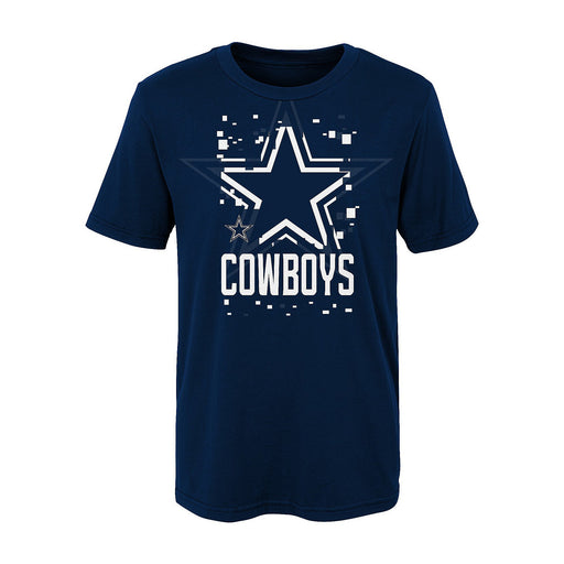 Dallas Cowboys Kids Zoom Short Sleeve T-Shirt - DiscoSports