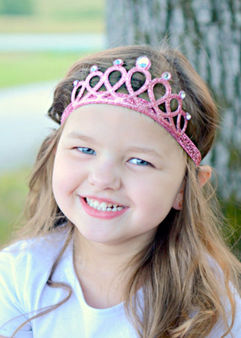 Glittery Tiara Headband - DiscoSports