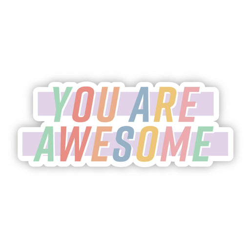 "You Are Awesome" Sticker - DiscoSports