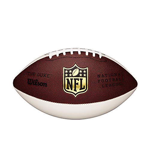Wilson NFL Football, Brown/White - DiscoSports