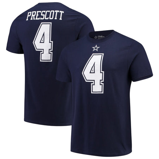 Dallas Cowboys Authentic Prescott #4 Tshirt - DiscoSports