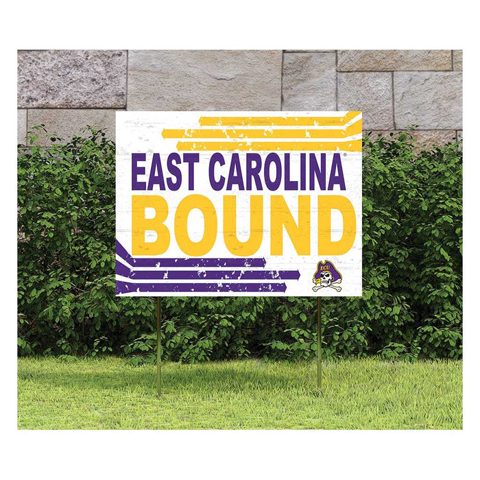"East Carolina Bound" Lawn Sign
