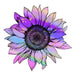 Purple Sunflower - DiscoSports