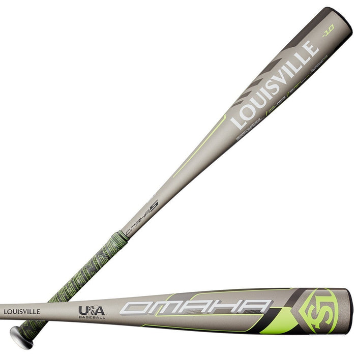 Louisville Omaha USA Baseball Bat 2020 (-10) - DiscoSports