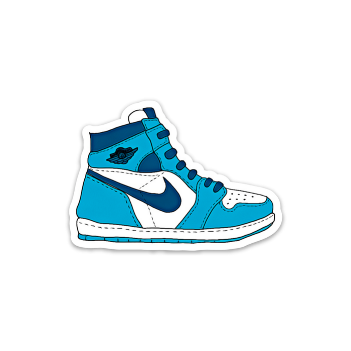 Air Jordan I Blue Sticker