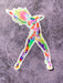 Paint Splash Dancer 4 Sticker - DiscoSports