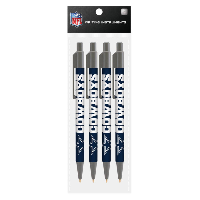 Dallas Cowboys 4 Pack Cool Color Pens