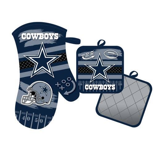 Dallas Cowboys Oven Mitt and Pot Holder