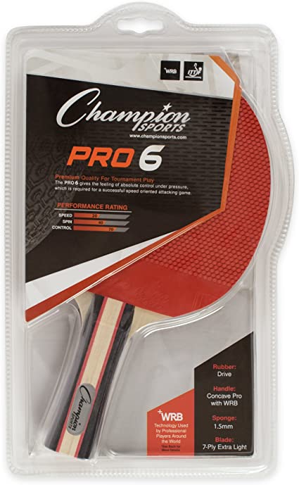 Champion Sports Pro 6 Paddle - DiscoSports