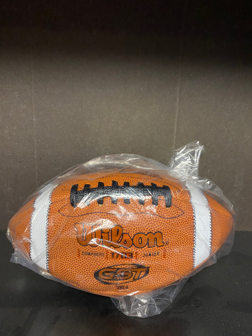 Wilson GST K2 Composite Football With Wildcat Logo On Side - DiscoSports