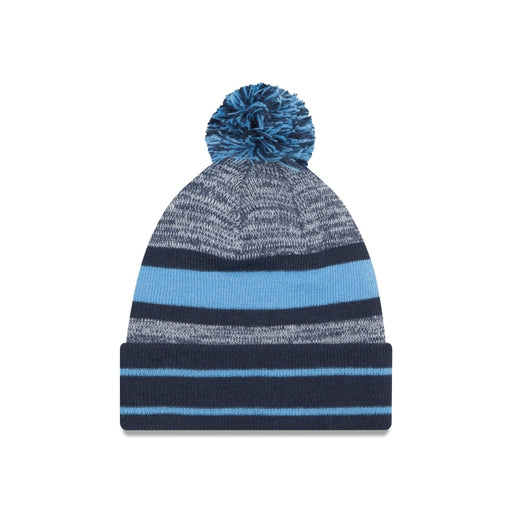 Tennessee Titans Cuff Knit Beanie With Pom - DiscoSports