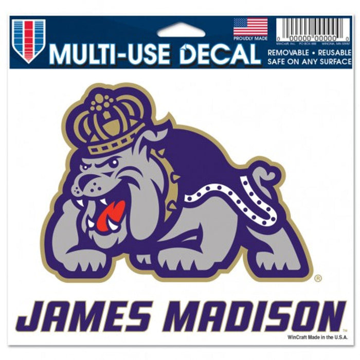James Madison University Multi-Use Decal