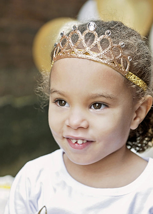 Glittery Tiara Headband - DiscoSports