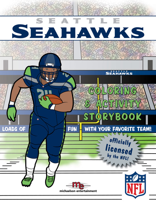 Seattle Seahawks Activity Coloring Book - DiscoSports