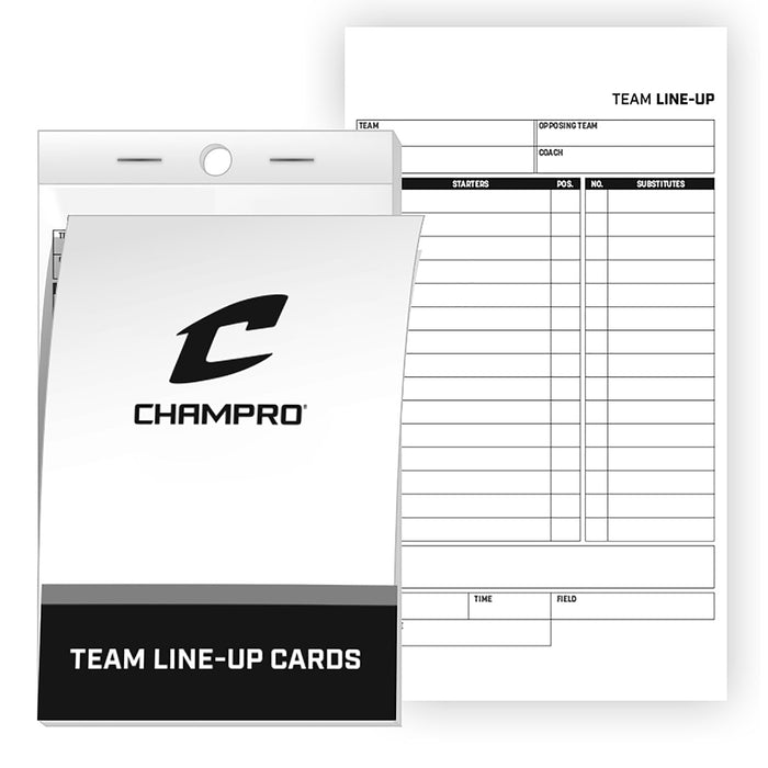 Champro Team Line-Up Cards - DiscoSports
