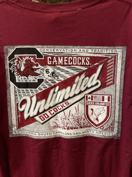 South Carolina Gamecocks Ducks Unlimited Long Sleeve T-Shirt - DiscoSports