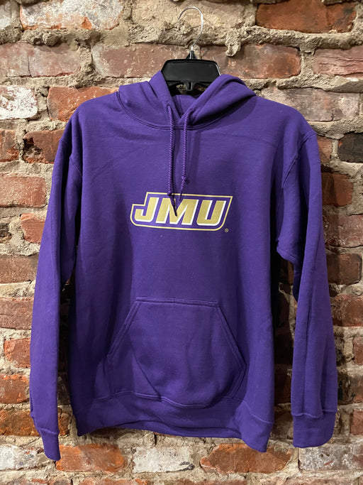 James Madison Adult "JMU" Logo Hoodie - DiscoSports