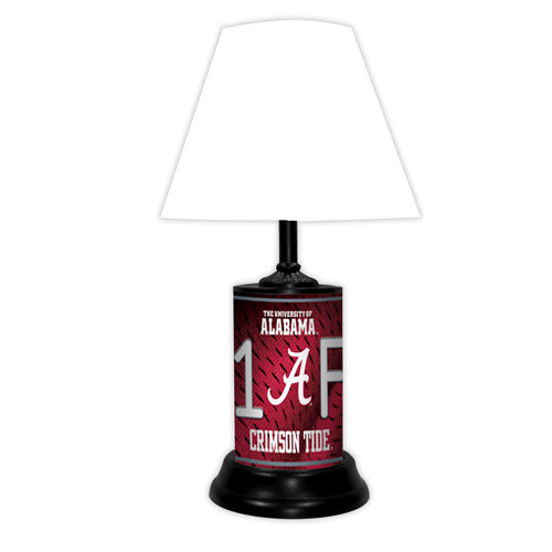 College "#1 Fan" Lamp With Shade - DiscoSports