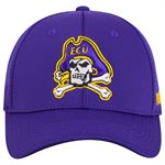 East Coast University 1 fit purple logo hat