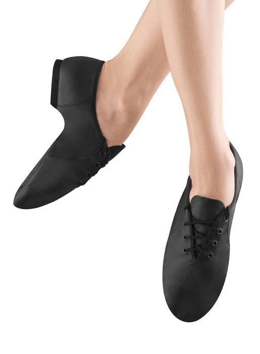 Bloch Jazzsoft Youth Lace Up Jazz Shoe in Black - DiscoSports