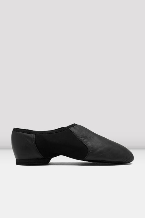 Bloch Ladies Neo-Flex Slip On Leather Jazz Shoes - DiscoSports