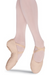 Bloch Ladies Pump Canvas Split Sole Ballet Shoes-Flesh - DiscoSports