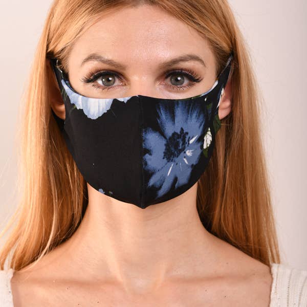 MIMOZZAS Adult Double Layer Face Mask - DiscoSports
