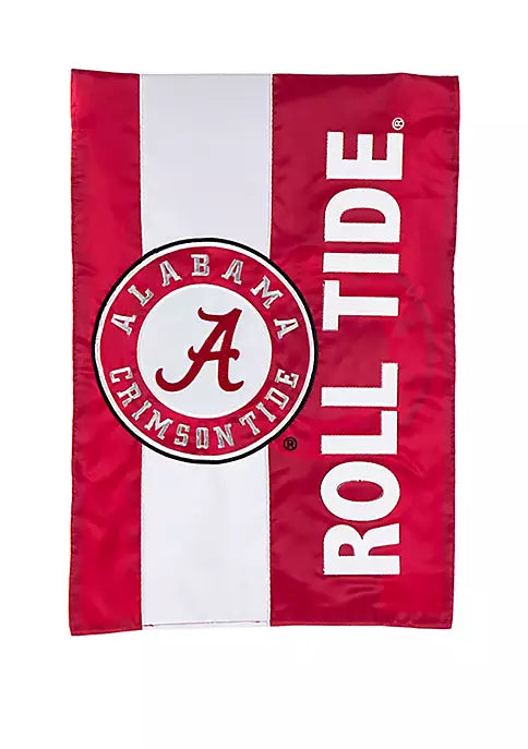 NCAA Alabama Roll Tide Embellish Garden Flag - DiscoSports