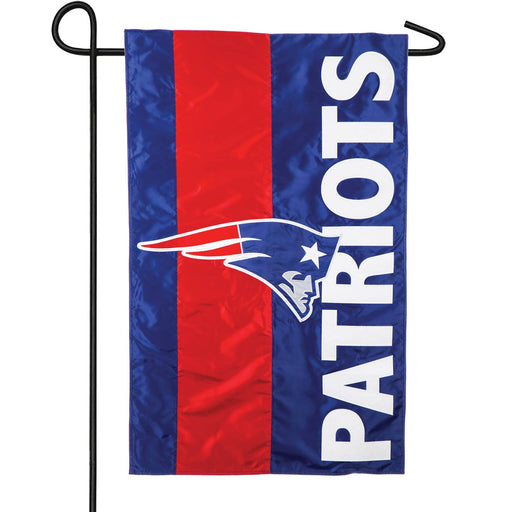 New England Patriots, Embellish Garden Flag - DiscoSports