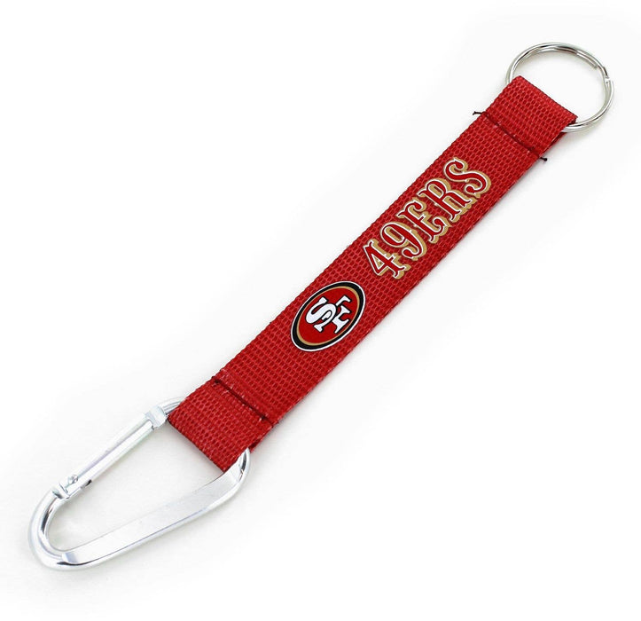 San Francisco 49ers Carabiner Keychain