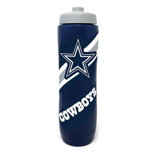 Dallas Cowboys Squeezy Water Bottle - DiscoSports