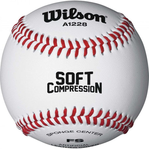 Wilson A1228 Level 5 Soft Compression Baseball (Dozen) - DiscoSports