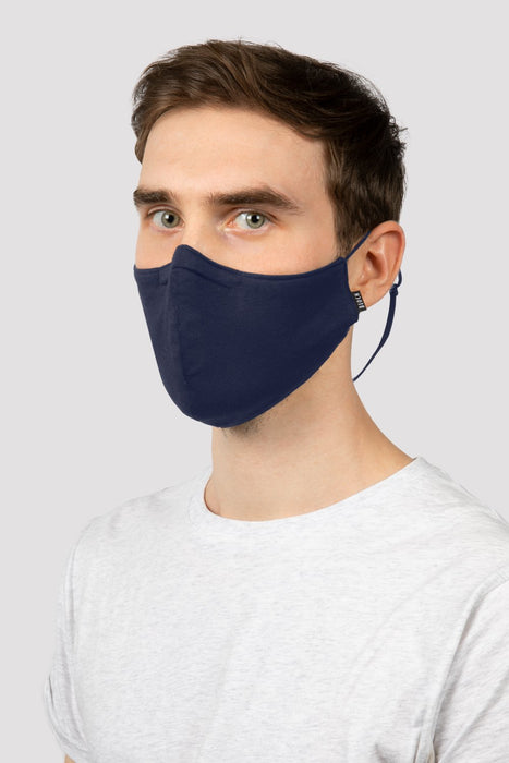 Bloch B-Safe Adult Lanyard Face Mask (Navy) - DiscoSports