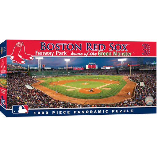Boston Red Sox Fenway Park 1000 Piece Panoramic View Puzzle - DiscoSports
