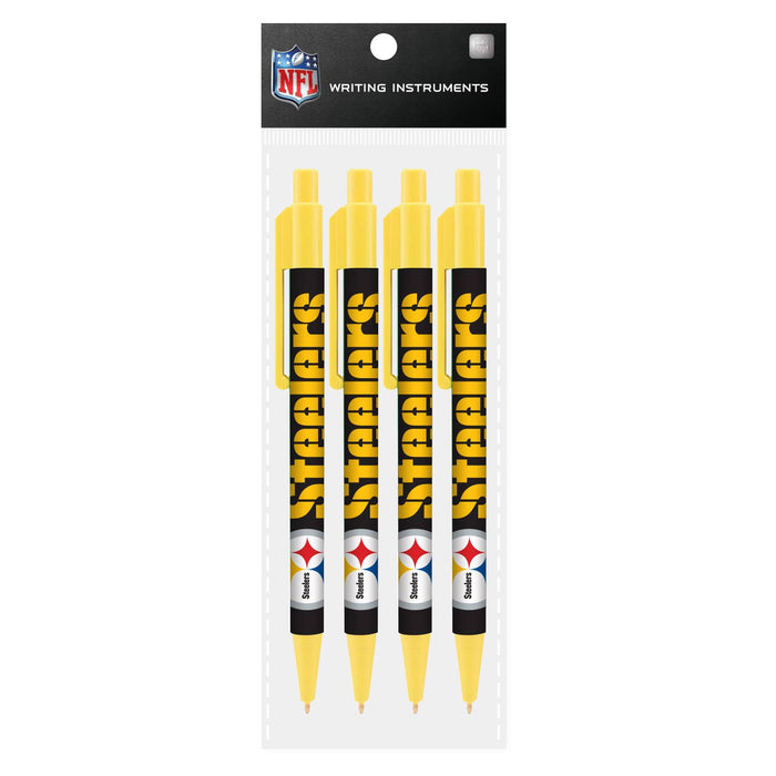 Pittsburgh Steelers 4 Pack Cool Color Pens
