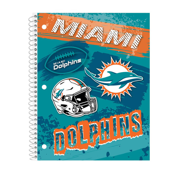 NFL Miami Dolphins Spiral Notebook
