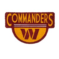 Washington Commanders Shaped Coir Doormat - DiscoSports
