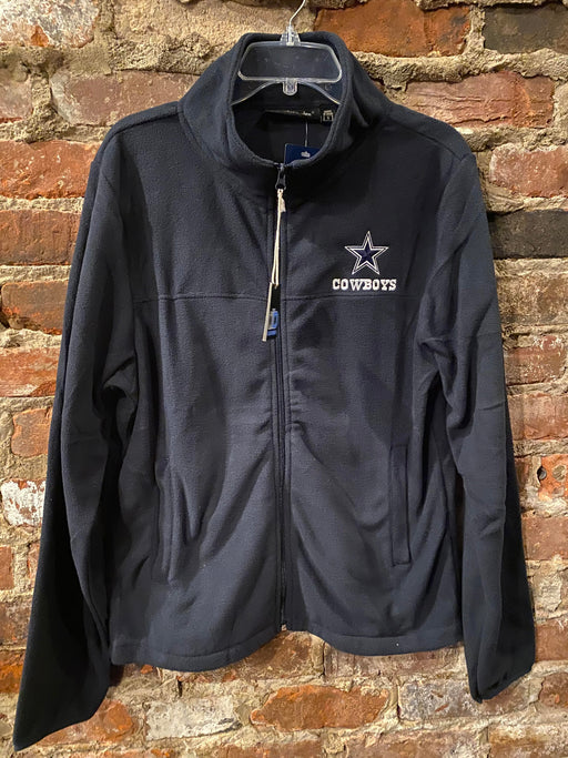 Dallas Cowboys Adult Hayden Fleece Zip Up Jacket - DiscoSports