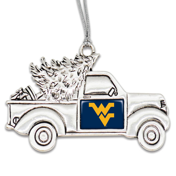 West Virginia Mountaineers Truck Ornament