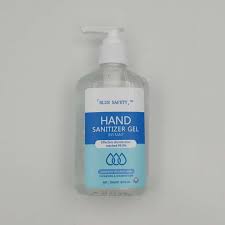 Blue Safety Hand Sanitizer 8.5oz. gel hand pump - DiscoSports