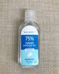 Blue Safety Hand Sanitizer 3.4oz. gel - DiscoSports