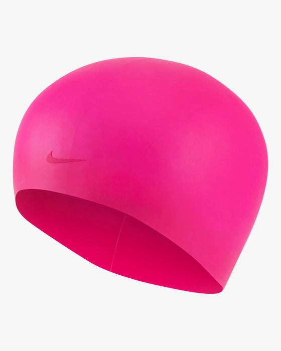 Nike Long Hair Silicone Cap Swimming Cap - DiscoSports