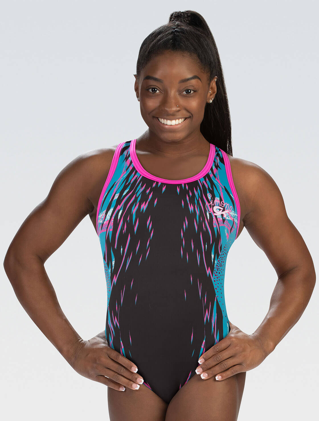 GK Elite Simone Biles Mythical Muse Leotard Adult Large : :  Clothing, Shoes & Accessories