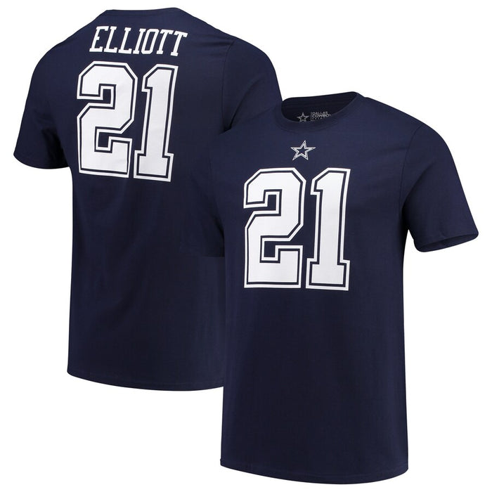 Dallas Cowboys Authentic "Elliott" #21 Tshirt - DiscoSports