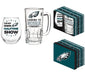Philadelphia Eagles Stemless Wine Glass & Beer Mug Gift Set - DiscoSports