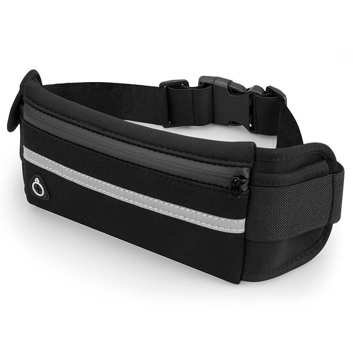 JupiterGear Velocity Water Resistant Sports Running Belt and Travel Fanny Pack - DiscoSports