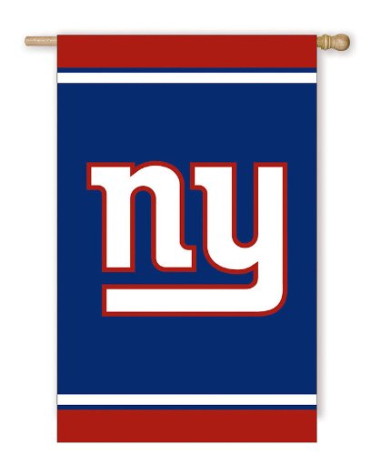 New York Giants Fiber Optic Flag - DiscoSports