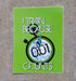 "I Train Because 0.01 Counts" Sticker - DiscoSports