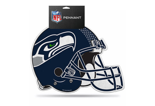 Seattle Seahawks Die Cut Helmet Pennant - DiscoSports